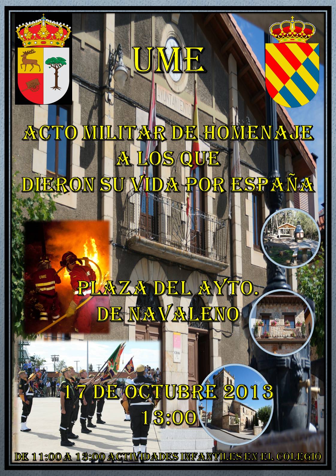 La UME homenajea a los que dieron su vida por España en un acto que se celebra mañana en Navaleno